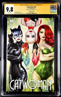 CATWOMAN #50 CGC SS 9.8 NATHAN SZERDY EXCLUSIVE VARIANT BATMAN HARLEY QUINN IVY0