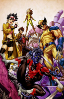 UNCANNY X-MEN #7 MARK BROOKS 1:50 VIRGIN VARIANT NM WOLVERINE ROGUE NIGHTCRAWLER0