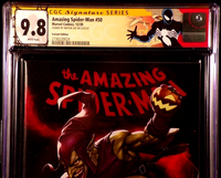 AMAZING SPIDER-MAN #50 CGC SS 9.8 INHYUK LEE 1:25 VARIANT GREEN GOBLIN MARVEL1