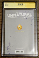 UNNATURAL #12 CGC SS 9.8 KUNKKA LIM EXCLUSIVE SFW VARIANT SEXY PIG GIRL NYMPHO 21