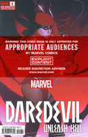 DAREDEVIL UNLEASH HELL RED BAND #1 SWAY VARIANT NM MUSE KINGPIN ELEKTRA PUNISHER0