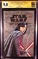STAR WARS THE FORCE AWAKENS #1 CGC SS 9.8 ORIGINAL ART SKETCH KYLO REN JEDI SITH0
