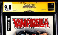 VAMPIRELLA #1 CGC SS 9.8 ORIGINAL ART SKETCH WITCHBLADE LILLITH NYX DRACULINA2