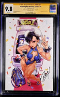 STREET FIGHTER MASTERS CHUN-LI #1 CGC SS 9.8 REIQ EXCLUSIVE VIRGIN VARIANT RYU0