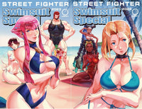 STREET FIGHTER 2023 SWIMSUIT SPECIAL #1 SDCC EXCLUSIVE 2-BOOK VARIANT SET NM0