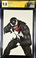 VENOM WAR #1 CGC SS 9.8 JOHN TYLER CHRISTOPHER VIRGIN VARIANT SPIDER-MAN CARNAGE0