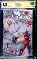 HARLEY QUINN #1 CGC SS 9.8 NATALI SANDERS EXCLUSIVE VARIANT BATMAN JOKER IVY DC0