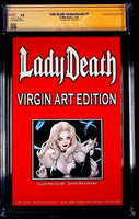 LADY DEATH ENCHANTMENTS #1 CGC SS 9.8 DAVID NAKAYAMA SNAP NIGHT VIRGIN EDITION1