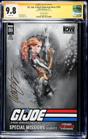 GI JOE #255 CGC SS 9.8 NATALI SANDERS EXCLUSIVE VARIANT SCARLETT DUKE BARONESS2