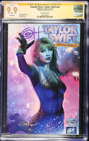 TAYLOR SWIFT #1 CGC SS 9.9 GREG HORN EXCLUSIVE VARIANT TRAVIS KELCE ENGAGEMENT0