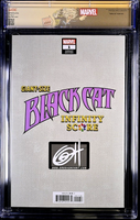 GIANT-SIZE BLACK CAT INFINITY SCORE #1 CGC SS 9.8 HORN EXCLUSIVE CARD VARIANT1