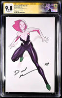 AMAZING SPIDER-MAN #20 CGC SS 9.8 DAVID NAKAYAMA EXCLUSIVE VIRGIN VARIANT GWEN0