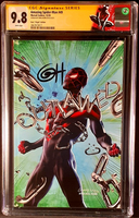 AMAZING SPIDER-MAN #49 CGC SS 9.8 GREG HORN EXCLUSIVE VIRGIN VARIANT MILES1
