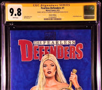 FEARLESS DEFENDERS #1 CGC SS 9.8 ORIGINAL ART SKETCH SEXY VALKYRIE THOR LOKI2