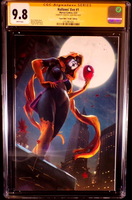 HALLOW'S EVE #1 CGC SS 9.8 DA SILVA EXCLUSIVE VIRGIN VARIANT SPIDER-MAN CHASM0