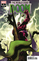 ONE WORLD UNDER DOOM #9 COCCOLO FORESHADOW VARIANT NM SPIDER-MAN X-MEN RED HULK0
