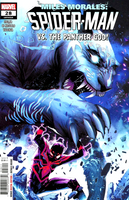 MILES MORALES SPIDER-MAN #28 VS BLACK PANTHER BAST WAKANDA AVENGERS MARVEL COMIC0