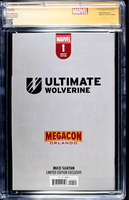 ULTIMATE WOLVERINE #1 CGC SS 9.8 MICO SUAYAN MEGACON EXCLUSIVE VARIANT X-MEN1