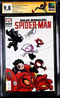 MILES MORALES SPIDER-MAN #8 CGC SS 9.8 SKOTTIE YOUNG RARE SDCC EXCLUSIVE VARIANT0