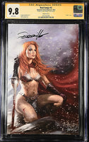 RED SONJA #5 CGC SS 9.8 LUCIO PARRILLO VIRGIN VARIANT SWORDS & SORCERY SHE-DEVIL0