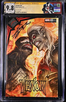 VENOM #33 CGC SS 9.8 INHYUK LEE EXCLUSIVE KNULL FACE-OFF VARIANT SPIDER-MAN0