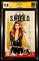 SHIELD #1 CGC SS 9.8 BLACK WIDOW ORIGINAL ART SKETCH AVENGERS NICK FURY MARVEL1