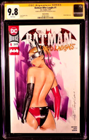 BATMAN WHO LAUGHS #1 CGC SS 9.8 HARLEY QUINN ORIGINAL ART SKETCH GOTHAM DC COMIC0