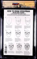 SPECTACULAR SPIDER-MAN #1 CGC SS 9.8 BLACK CAT ORIGINAL ART SKETCH 4 MARY JANE1