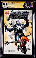 SECRET AVENGERS #21 CGC SS 9.8 KHOI PHAM 1:50 SUPER RARE VENOMIZED VARIANT0