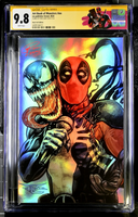 ART BOOK OF MONSTERS #1 CGC SS 9.8 EXCLUSIVE FOIL VIRGIN VARIANT VENOM DEADPOOL0