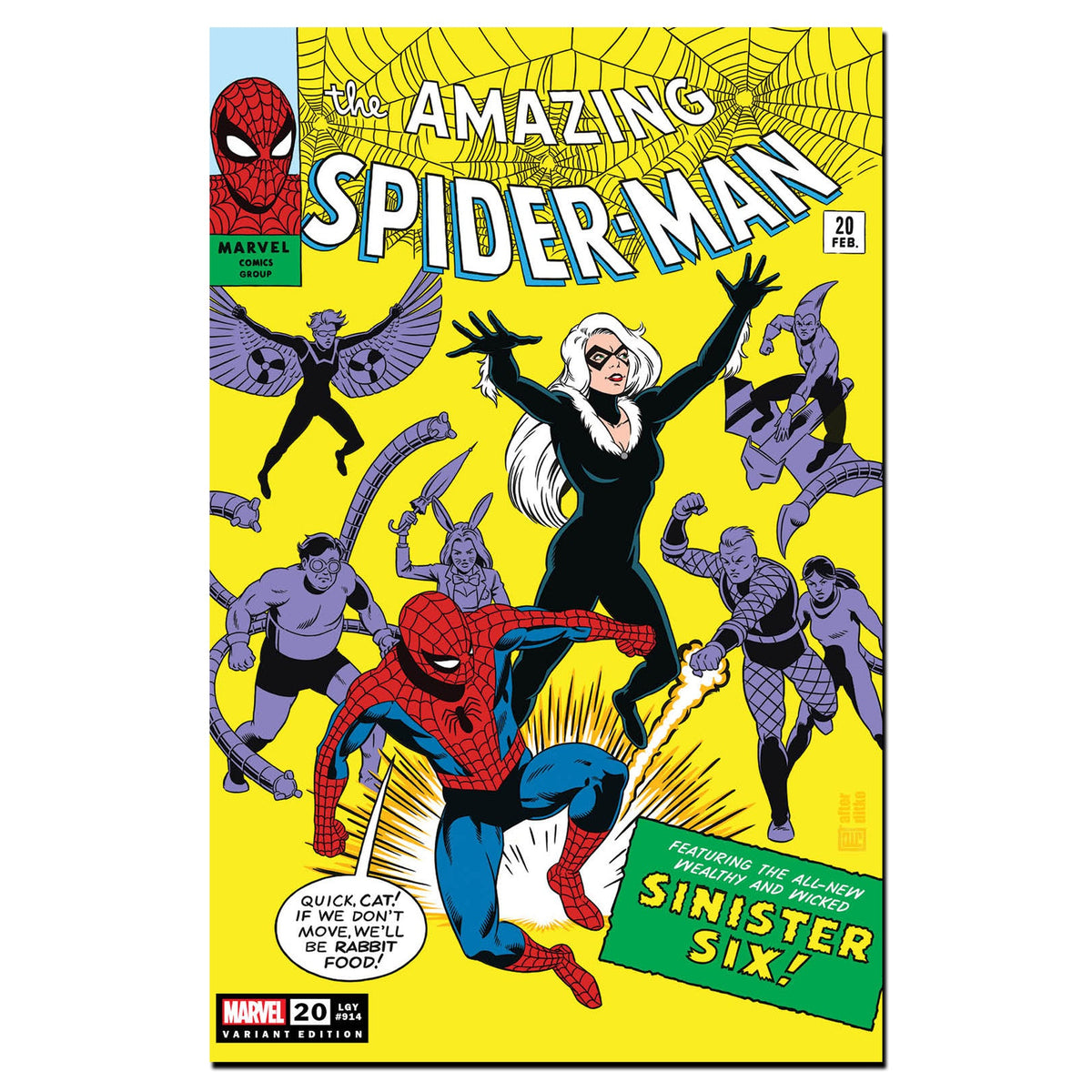 🕷 AMAZING SPIDER-MAN #20 EXCLUSIVE RETRO VARIANT COVER BY JOHN TYLER  CHRISTOPHER NM
