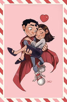 SUPERMAN #35 CHRISSIE ZULLO VALENTINE'S DAY VARIANT NM LOIS LANE KO DC COMICS0
