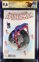  AMAZING SPIDER-MAN #1 CGC SS 9.6 NM+ CAMUNCOLI 1:50 VARIANT MARY JANE SILK0
