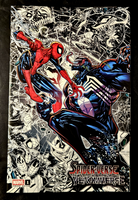 SPIDER-VERSE VS VENOMVERSE #1 NYCC EXCLUSIVE PARTIAL B&W VARIANT NM SPIDER-MAN0
