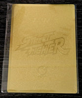 STREET FIGHTER JURI SW02 LIMITED EDITION GOLD METAL CARD CAPCOM CHUN-LI KEN RYU1
