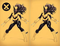 X-MEN #3 DAVID NAKAYAMA EXCLUSIVE 2-BOOK VARIANT SET NM JEAN GREY WOLVERINE X-230
