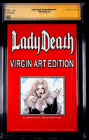 LADY DEATH ENCHANTMENTS #1 CGC SS 9.9 NOT 9.8 DAVID NAKAYAMA VIRGIN SNAP EDITION1
