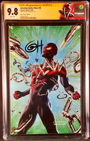  AMAZING SPIDER-MAN #49 CGC SS 9.8 GREG HORN EXCLUSIVE VIRGIN VARIANT MILES0
