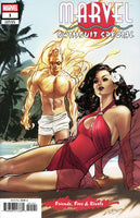 MARVEL SWIMSUIT SPECIAL FRIENDS FOES & RIVALS #1  LOBOS VARIANT NM XMEN AVENGERS0

