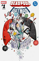 MARVEL DC BATMAN DEADPOOL #1 PEACH MOMOKO NYCC EXCLUSIVE VARIANT NM HARLEY QUINN0
