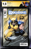 WOLVERINE #50 CGC SS 9.8 RYAN STEGMAN 1:50 VARIANT SABRETOOTH DEADPOOL MARVEL0
