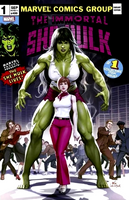 IMMORTAL SHE-HULK #1 INHYUK LEE EXCLUSIVE HULK HOMAGE VARIANT NM AVENGERS MARVEL0
