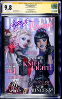 HARLEY QUINN #75 CGC SS 9.8 NATALI SANDERS EXCLUSIVE VARIANT BATMAN PUNCHLINE DC0
