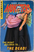 MARK SPEARS MONSTERS #1 5TH PRINT NM HORROR OF DRACULA FRANKENSTEIN WOLFMAN0
