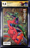 ULTIMATE SPIDER-MAN #3 CGC SS 9.8 GREG LAND 1:25 VARIANT GREEN GOBLIN MJ MARVEL0

