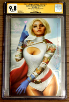 JUSTICE SOCIETY OF AMERICA #1 CGC SS 9.8 SZERDY EXCLUSIVE FOIL VIRGIN VARIANT DC0
