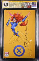 X-MEN #2 CGC SS 9.8 DAVID NAKAYAMA EXCLUSIVE VARIANT JEAN GREY WOLVERINE ROGUE0
