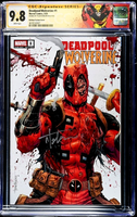 DEADPOOL WOLVERINE #1 CGC SS 9.8 TYLER KIRKHAM EXCLUSIVE VARIANT X-MEN X-FORCE0
