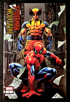 SPIDER-MAN & WOLVERINE #1 NYCC EXCLUSIVE SILVER FOIL VARIANT NM X-MEN MARVEL0
