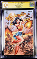 WONDER WOMAN #750 CGC SS 9.9 J SCOTT CAMPBELL EXCLUSIVE VARIANT AMAZON NOT 9.80
